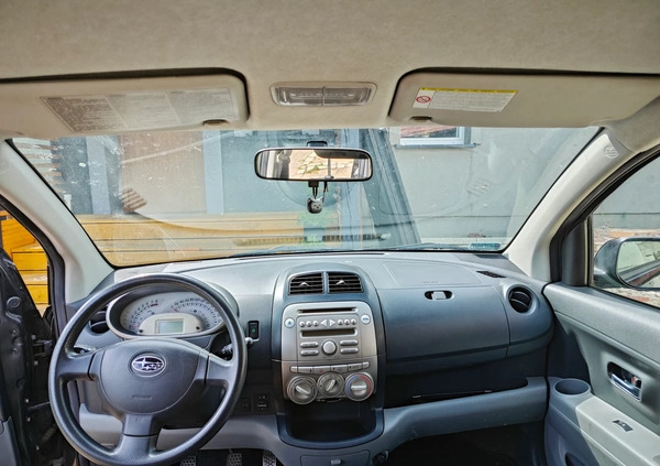 Subaru Justy cena 9900 przebieg: 188652, rok produkcji 2010 z Głogów małe 277